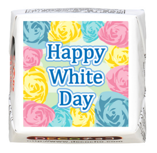 【ホワイトデー】Happy White Day パステルカラー