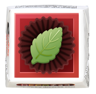 【バレンタイン】なんちゃってチョコ リーフ