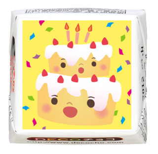 【誕生日】ケーキ顔
