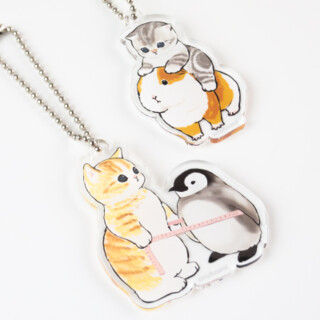 mofusand にゃんこ アクリルキーチェーン2個セットC