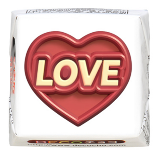 【バレンタイン】立体ハート LOVE