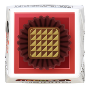 【バレンタイン】なんちゃってチョコ プリント