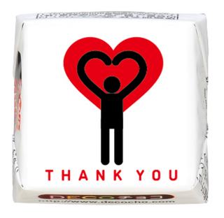 【感謝】ピクトさん THANK YOU 腕ハート