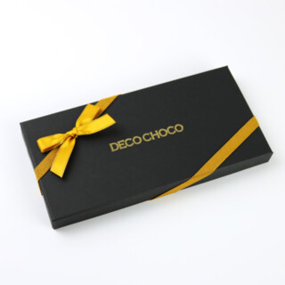DECOチョコ18個用ギフトボックス リボン付き
