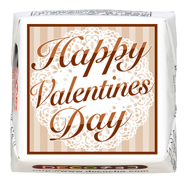 ココʕ•ᴥ•ʔページ♡バレンタインかご♡茶色♡ バレンタイン】Happy Valentines Day ブラウン｜【特集】バレンタイン