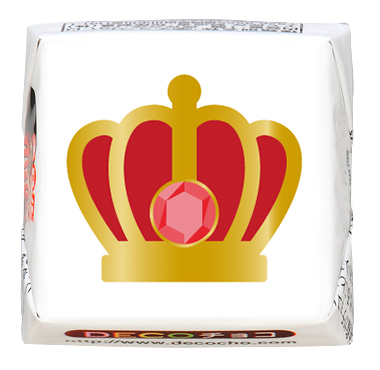 推し活】王冠/レッド｜推し活｜500種類以上のデザインから選んで一粒